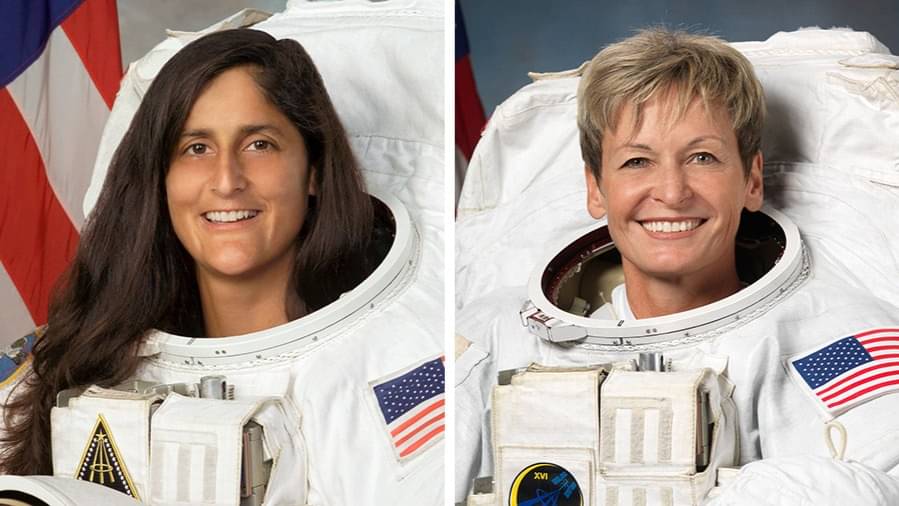 NASA Astronaut Sunita Williams Sets New Spacewalk Duration Record NASA Astronaut Sunita Williams Sets New Spacewalk Duration Record