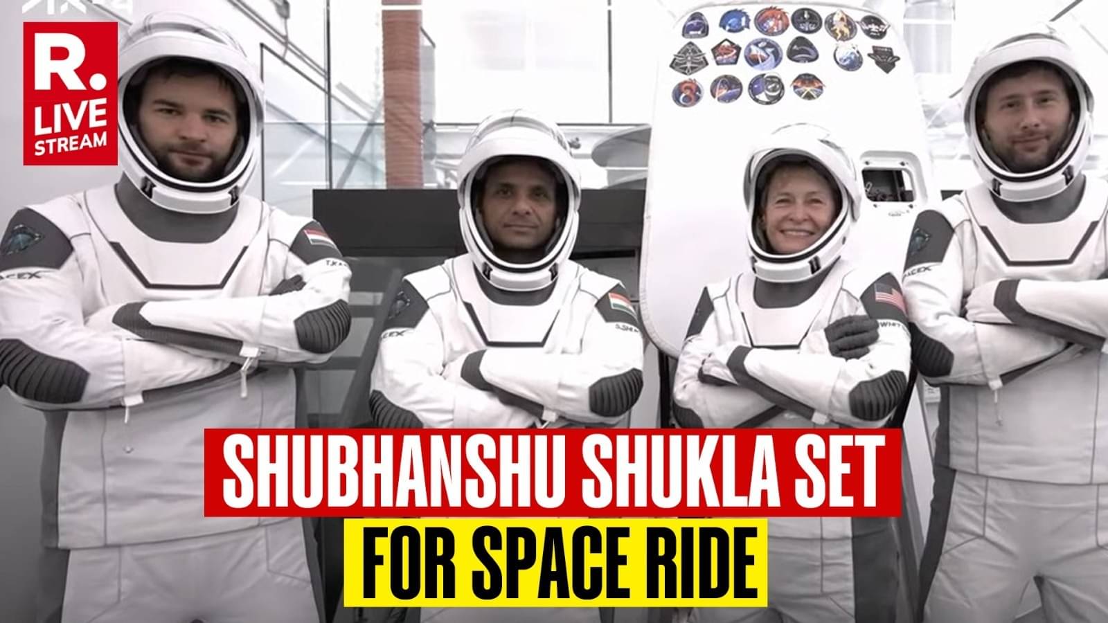 NASA Axiom Mission 4 LIVE: Shubhanshu Shukla's Historic Space Launch
