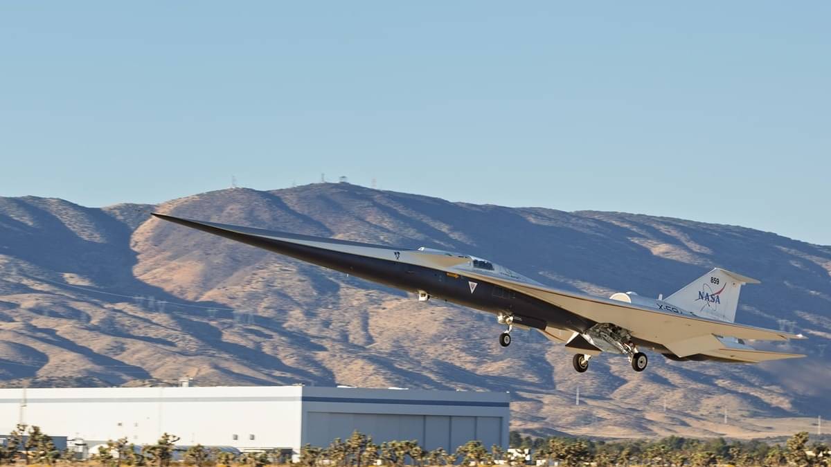 NASA's Quiet Supersonic Jet Takes Flight, Boom-Free Jets Closer To Reality