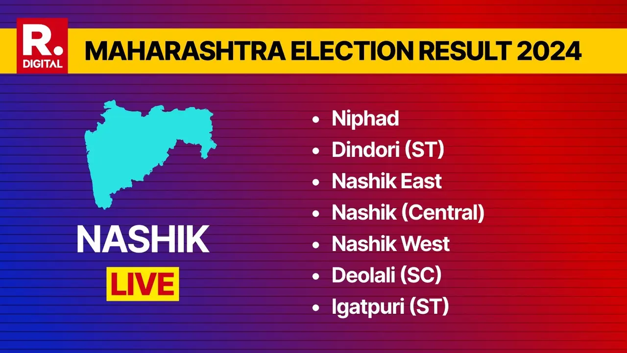 Maharashtra Results 2024 LIVE: Nashik (Central), Nashik West, Nashik East, Deolali Nashik Assembly Constituencies