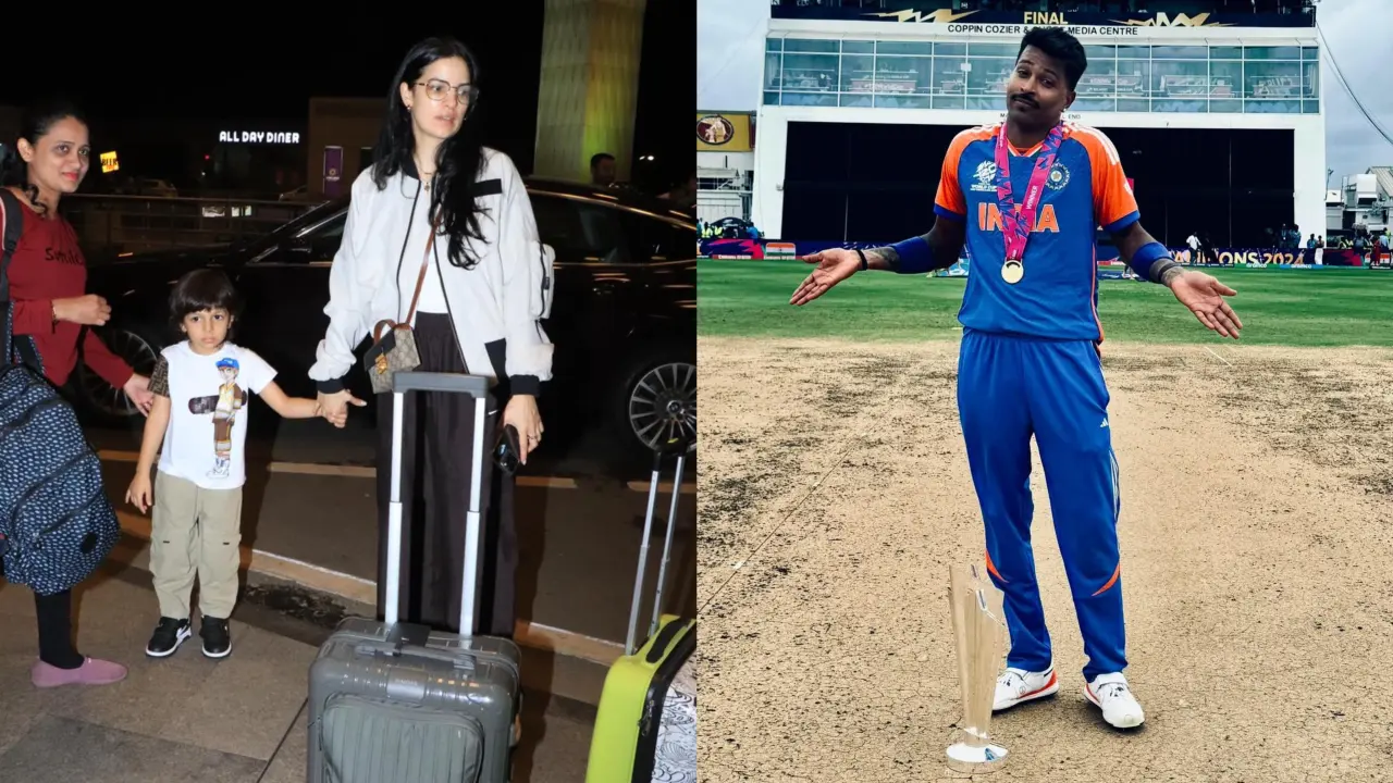 Natasa seen on airport amid separation rumours with hardik pandya
