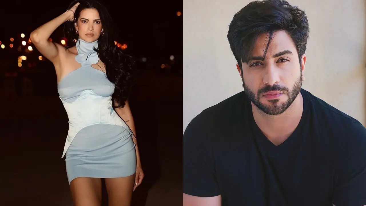 Natasa Stankovic and Aly Goni