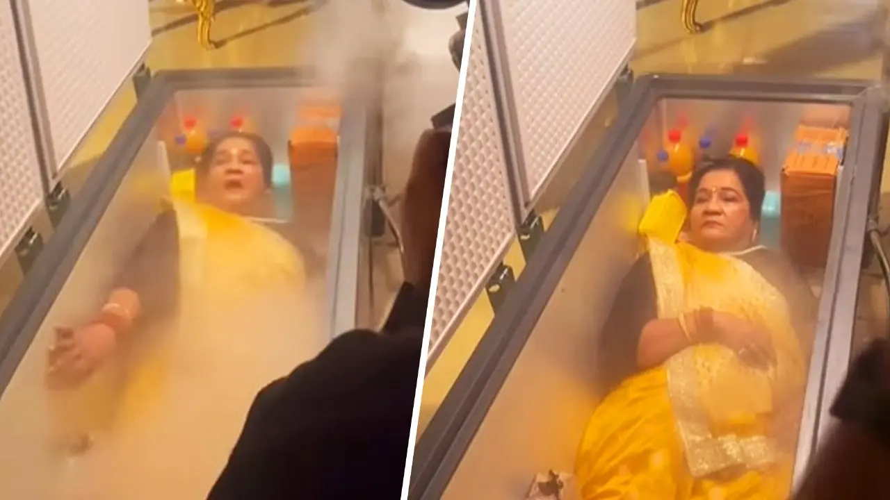 Uttaran Actress Pratima Kannan Shoots Inside Casket-like Box, Netizens Say 'Overacting Ki Dukaan' Nath actress Pratima Kannan viral shooting video making fans laugh and worried at the same time