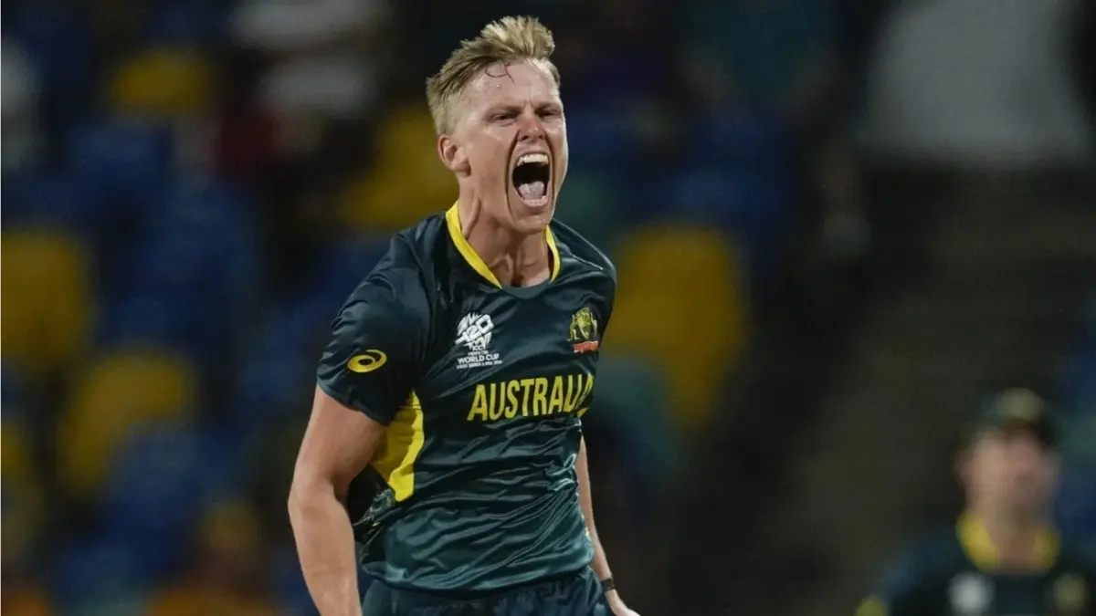 Nathan Ellis in action for Australia