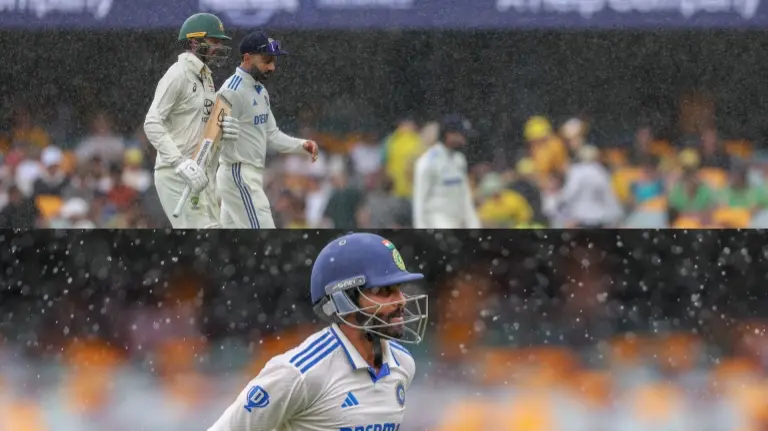 Brisbane Weather Report: Rain To Disrupt IND's WTC Final Hopes In Gabba? Minor Flood Warning Issued Nathan Lyon, Virat Kohli and Ravindra Jadeja