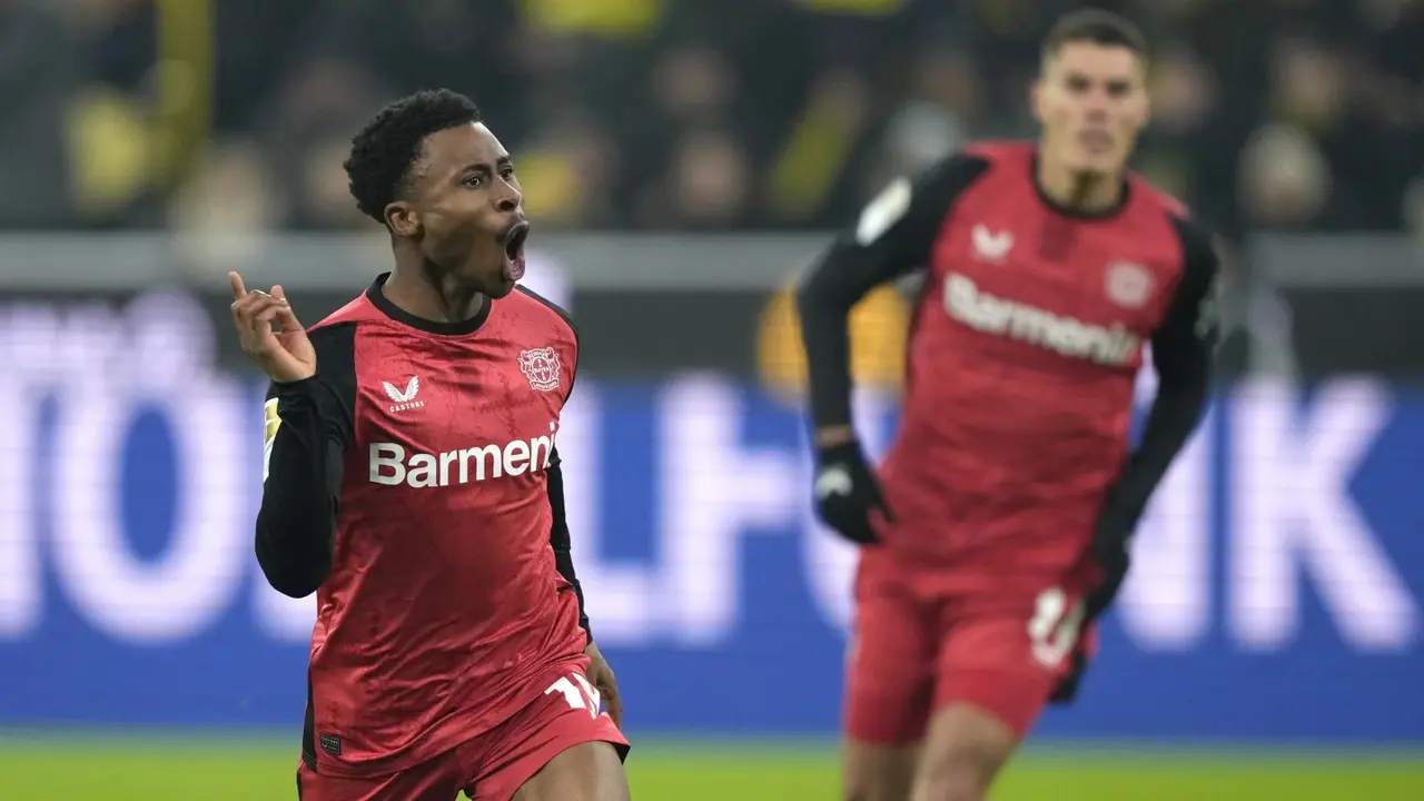 Disappointing Start To The New Year For Dortmund As Defending Champs Bayer Leverkusen Beat BVB 3-2 In Hard Fought Win Nathan Tella