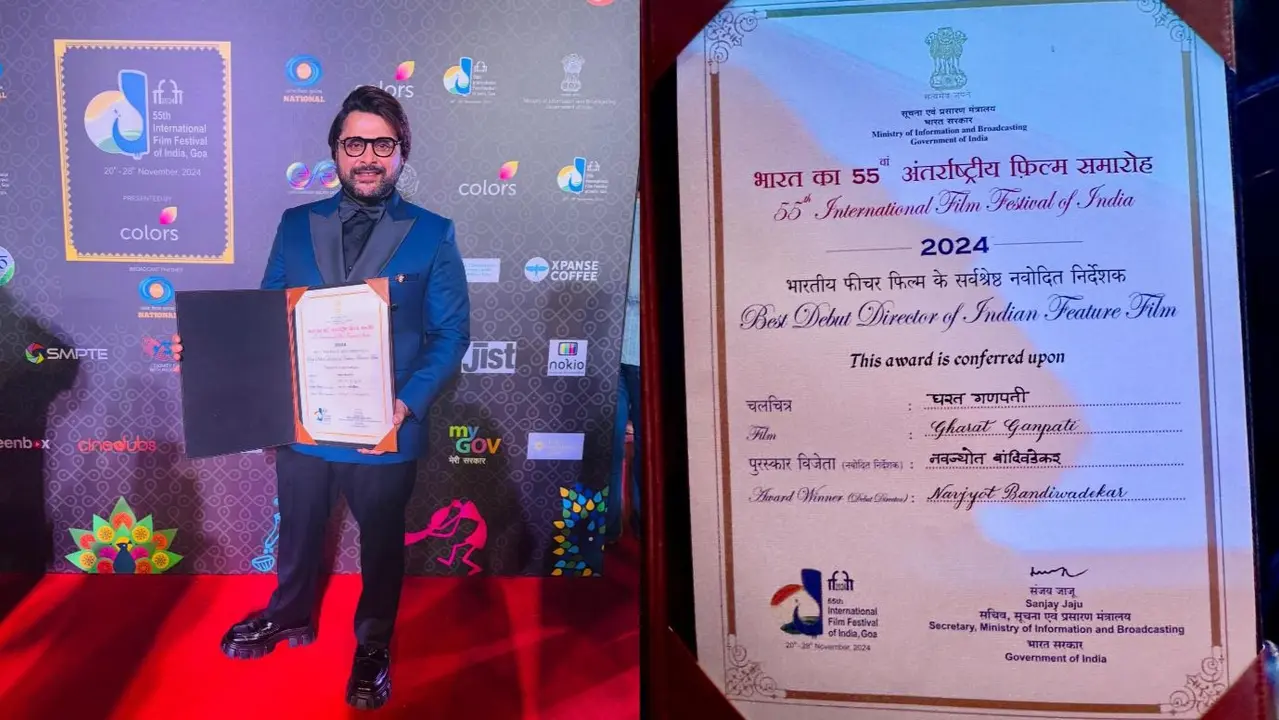 Navjyot Bandiwadekar opens up about his journey to winning ‘Best Debut Director’ at IFFI Goa 2024 Navjyot Bandiwadekar