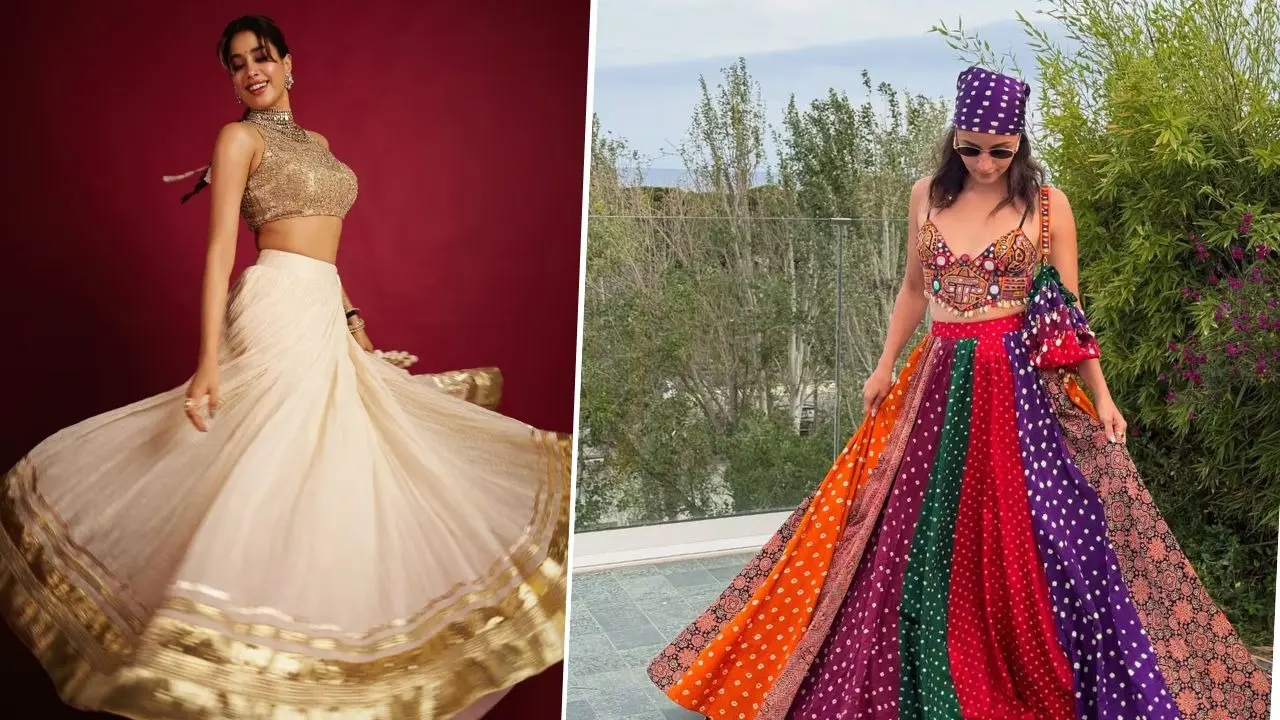 Shardiya Navratri 2025: Kriti Sanon, Kareena Kapoor, Janhvi Kapoor And More Celeb-Inspired Wardrobe Guide For All Nine Days Navratri Celeb-Inspired Wardrobe Guide For All Nine Days