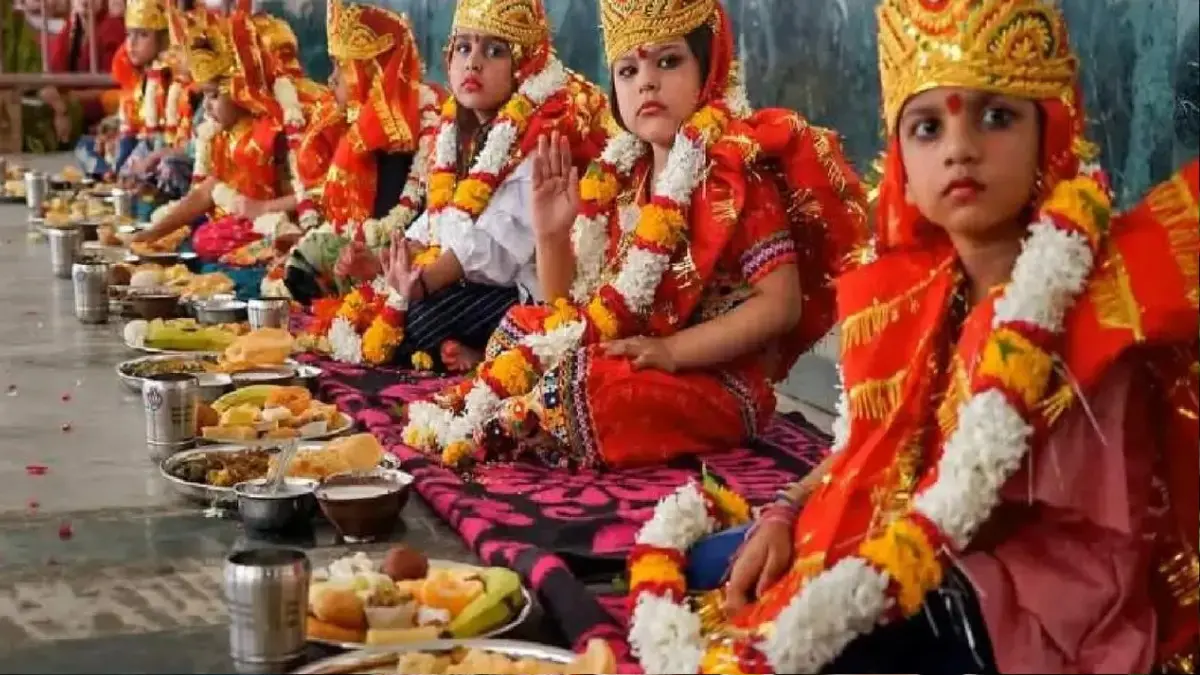 Navratri Kanya Puja