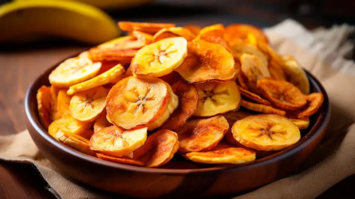 Navratri special tasty banana chips easy and healthy recipe for snacks
