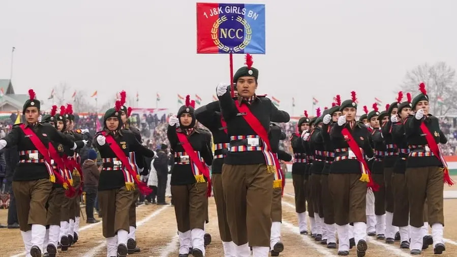 Republic Day camp 2361 participate in the NCC
