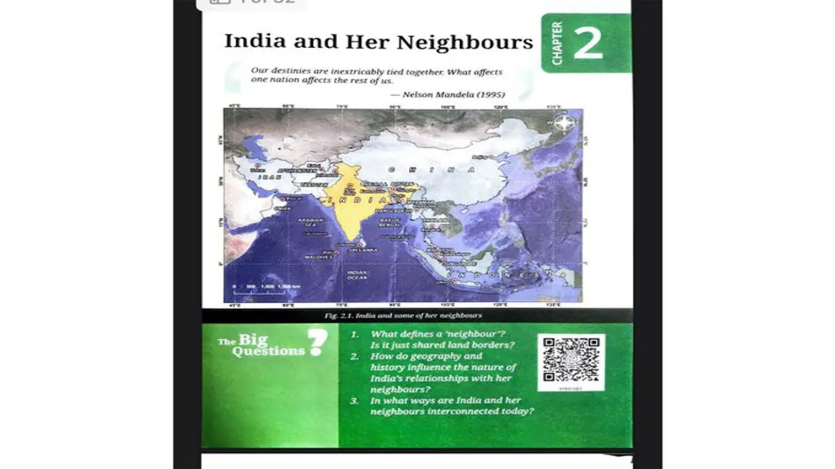 NCERT's Revised Class 7 Social Science Book Maps 'India And Her Neighbours' With Stronger Focus On Pak-Sponsored Terror