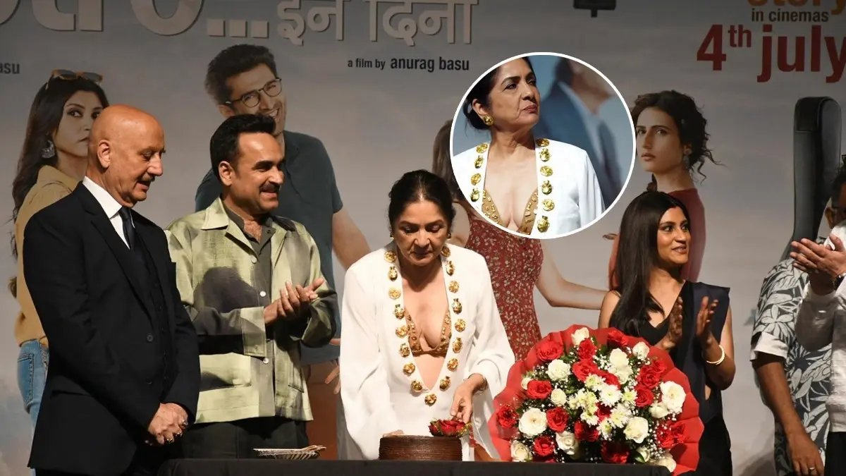 Neena Gupta turned 66 on June 4 and celebrated her birthday with her Metro In Dino co-stars