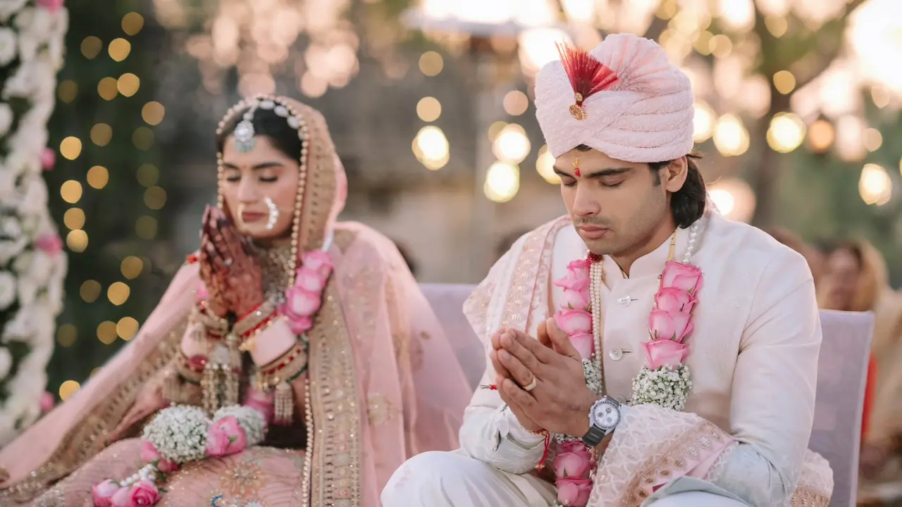 India's Golden Boy Neeraj Chopra Ties The Knot, Shares News Via Social Media In Heartfelt Post Neeraj Chopra