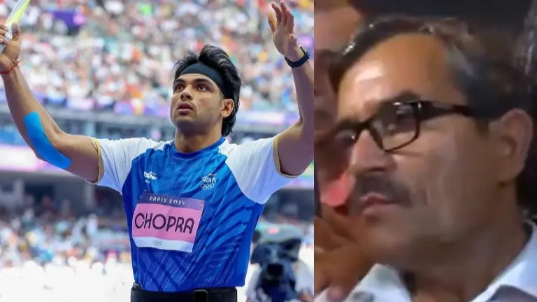 Neeraj Chopra's Father Rules Out Pressure, Highlights Injury Issues After His Son Clinches Silver Neeraj Chopra and his father