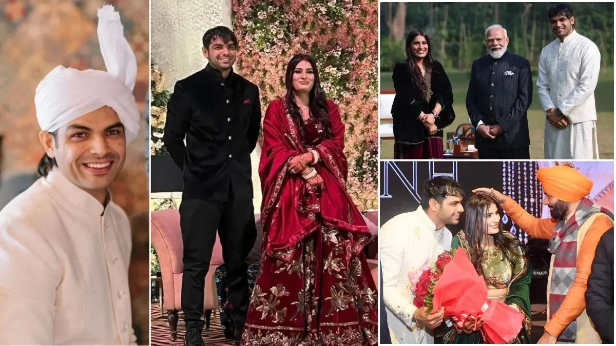 Neeraj Chopra Reception Photo