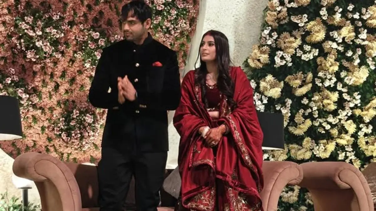 Neeraj Chopra Wife Himani Mor