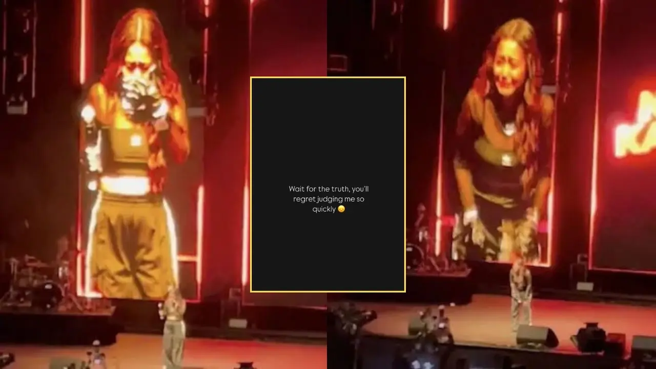 Neha Kakkar reacts to concert row