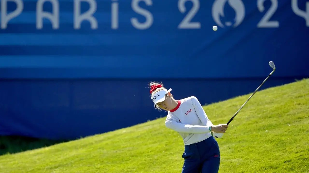 Nelly Korda hopeful her game is trending as she bids for an Olympic repeat in women's golf Nelly Korda