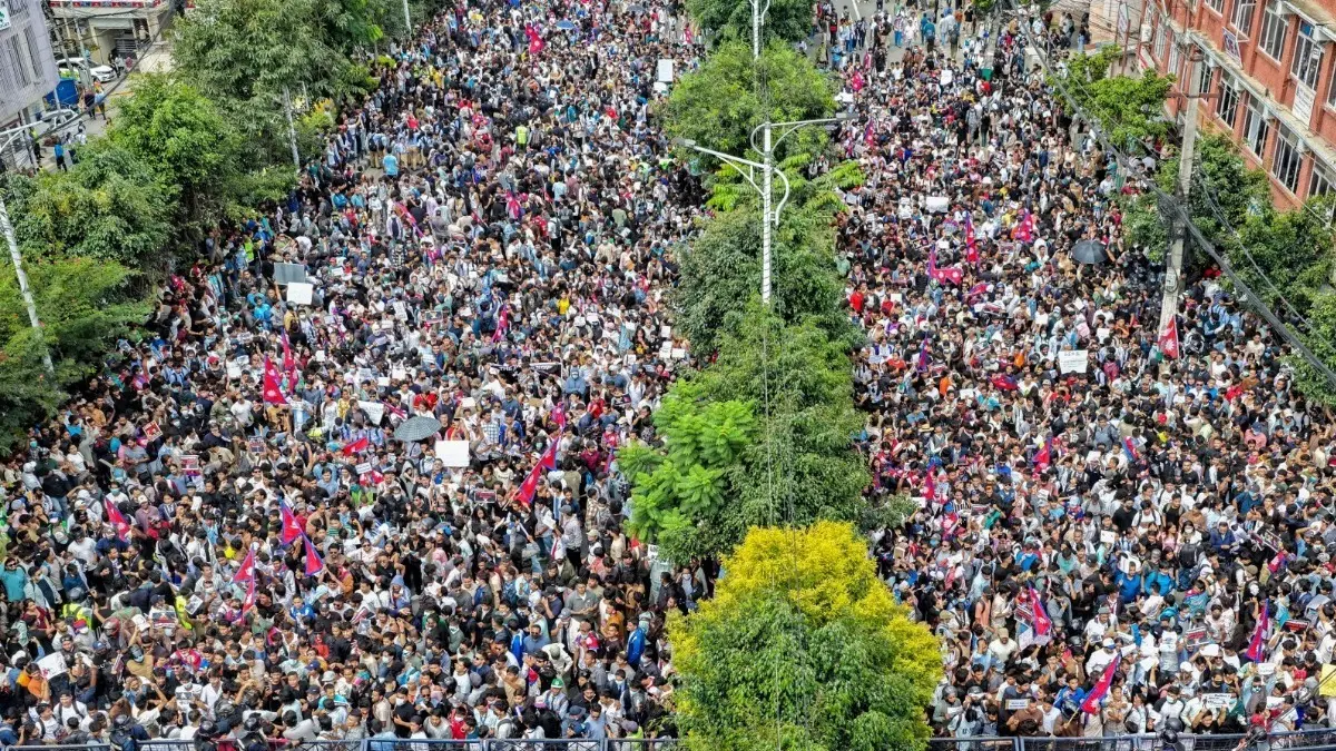 Nepal: One Killed, Dozens Injured in 'Gen Z' Protest as Police Use Teargas, Rubber Bullets to Disperse Demonstrators Nepal: One Killed, Dozens Injured in 'Gen Z' Protest as Police Use Teargas, Rubber Bullets to Disperse Demonstrators