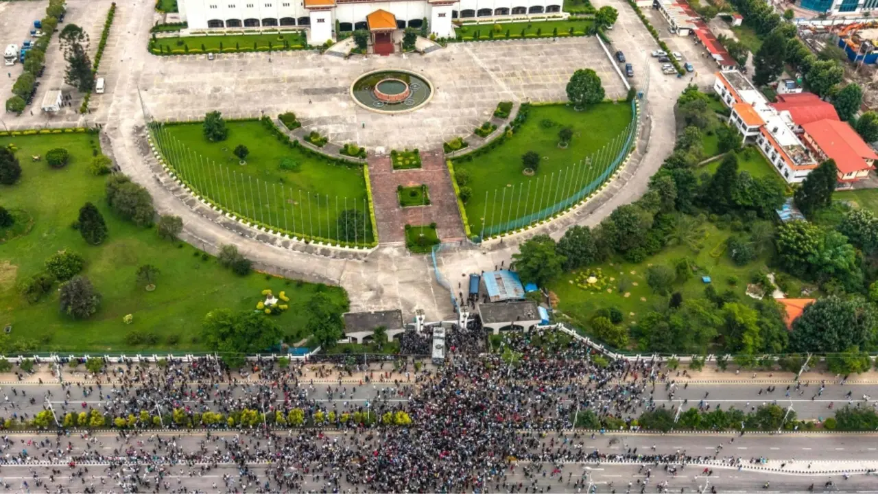 nepal gen z protest parliament fire loss 3600 rs crore