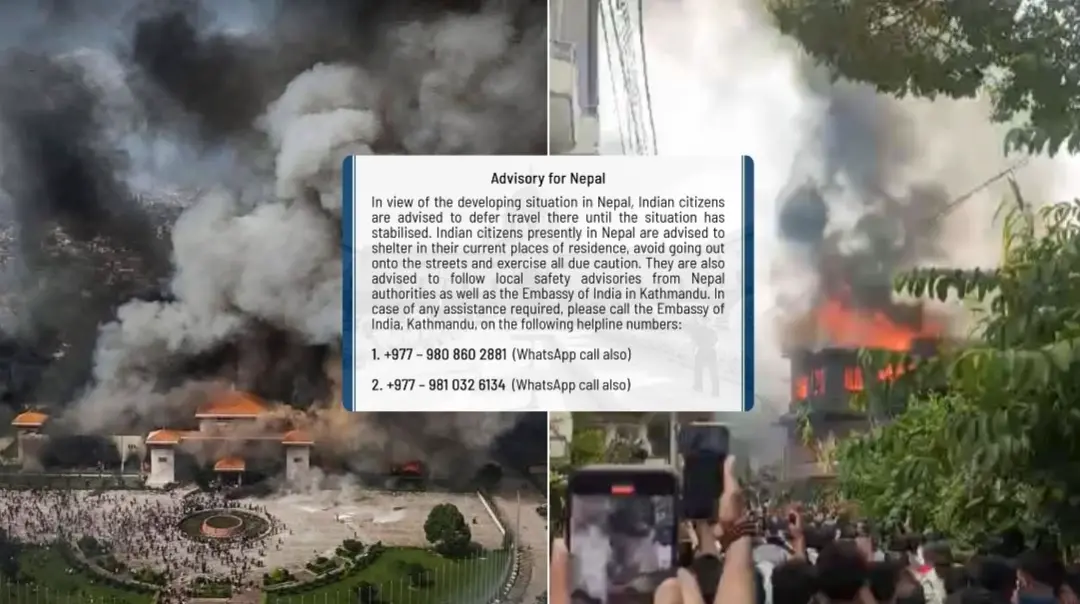 Helpline number for Indian in Nepal