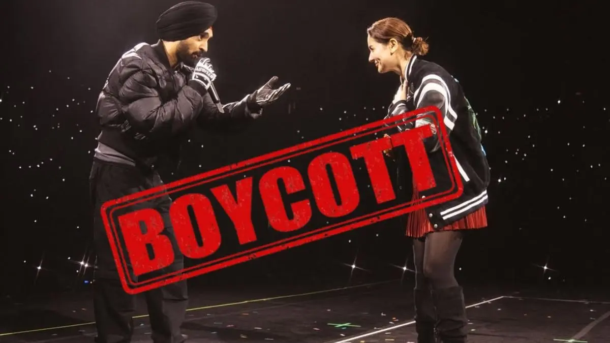 Netizens demand boycott of Diljit Dosanjh and Hania Aamir