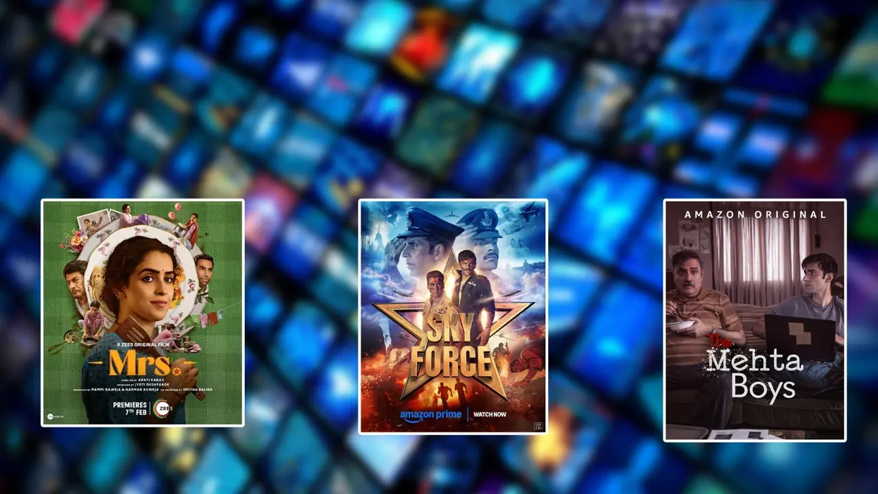 Unmissable OTT Watchlist: Mrs To Sky Force, 2025 Bollywood Releases Streaming On Prime Video, Netflix, SonyLiv, JioHotstar New Bollywood movies are now streaming on OTT