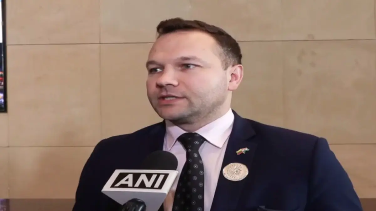 'New Delhi, is the Heart of AI': Lithuania's Economy and Innovation Minister 'New Delhi, is the Heart of AI': Lithuania's Economy and Innovation Minister