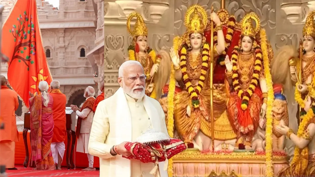 New Era of Dharma Begins As Saffron Flag Rises Over Ayodhya; PM Modi Calls It ‘Healing Of Centuries-Old Wounds’