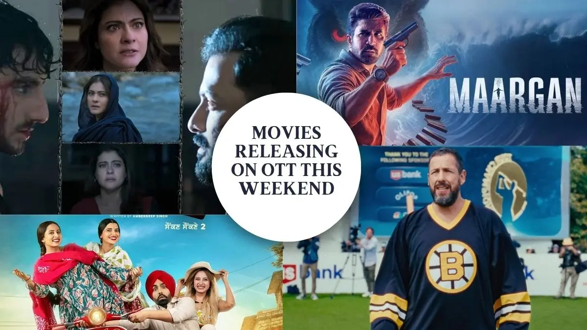 Movies Releasing On OTT This Weekend: Sarzameen, Happy Gilmore 2, Maargan, Saunkan Saunkanay 2 And More To Binge-watch New Films On OTT This Weekend.