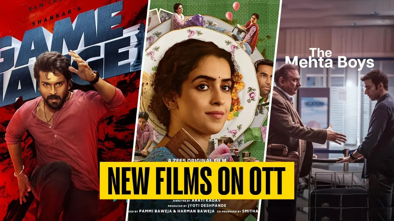 Movies Releasing On OTT This Weekend: Game Changer, The Mehta Boys, Mrs, Kinda Pregnant And More To Binge-watch New Films Releasing On OTT.