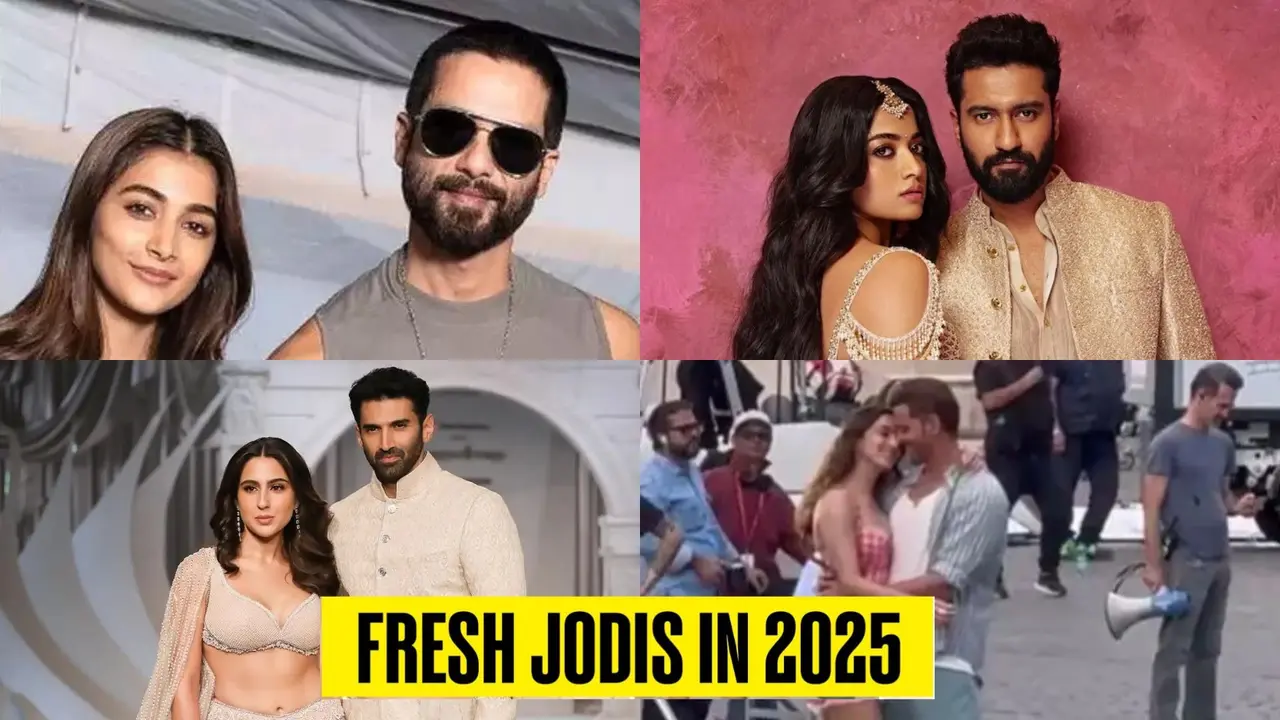 Hrithik-Kiara, Aditya-Sara To Shahid-Triptii, Vicky-Rasmika: 7 Fresh On-screen Pairings In 2025 New Pairings in 2025 in Bollywood