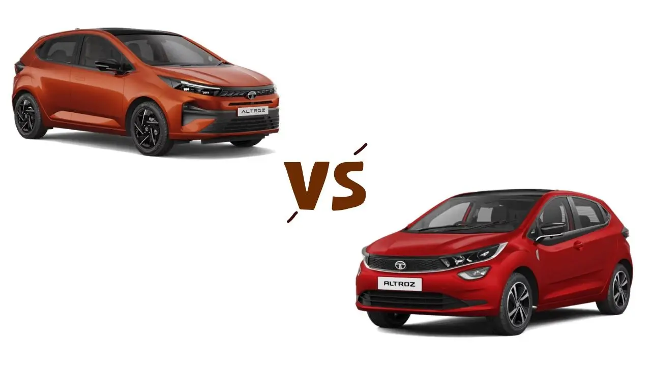 Old Tata Altroz vs New Tata Altroz - How Are They Different? New Tata Altoz vs Old Tata Altroz