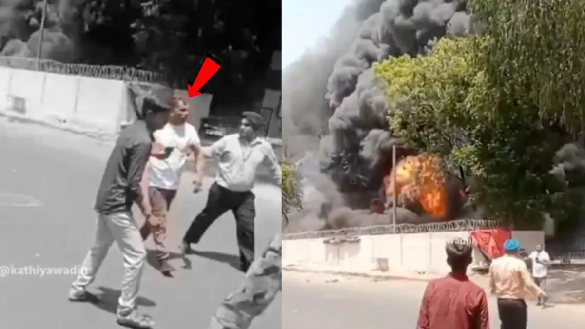 New video of the lone survivor of Air India A1-171 crash