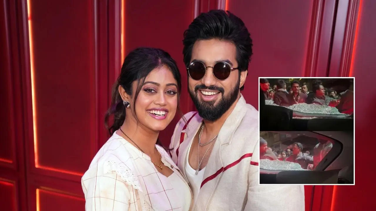 New Year Event Turns Chaotic After Fans Mob Sachet-Parampara’s Vehicle