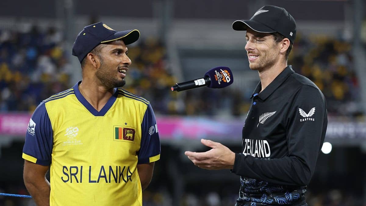 SL vs NZ T20 World Cup: मिचेल सैंटनर और कोल मैककॉन्ची ने टीम को संभाला, सुपर 8 में न्यूजीलैंड ने श्रीलंका को दिया 169 रनों का टारगेट