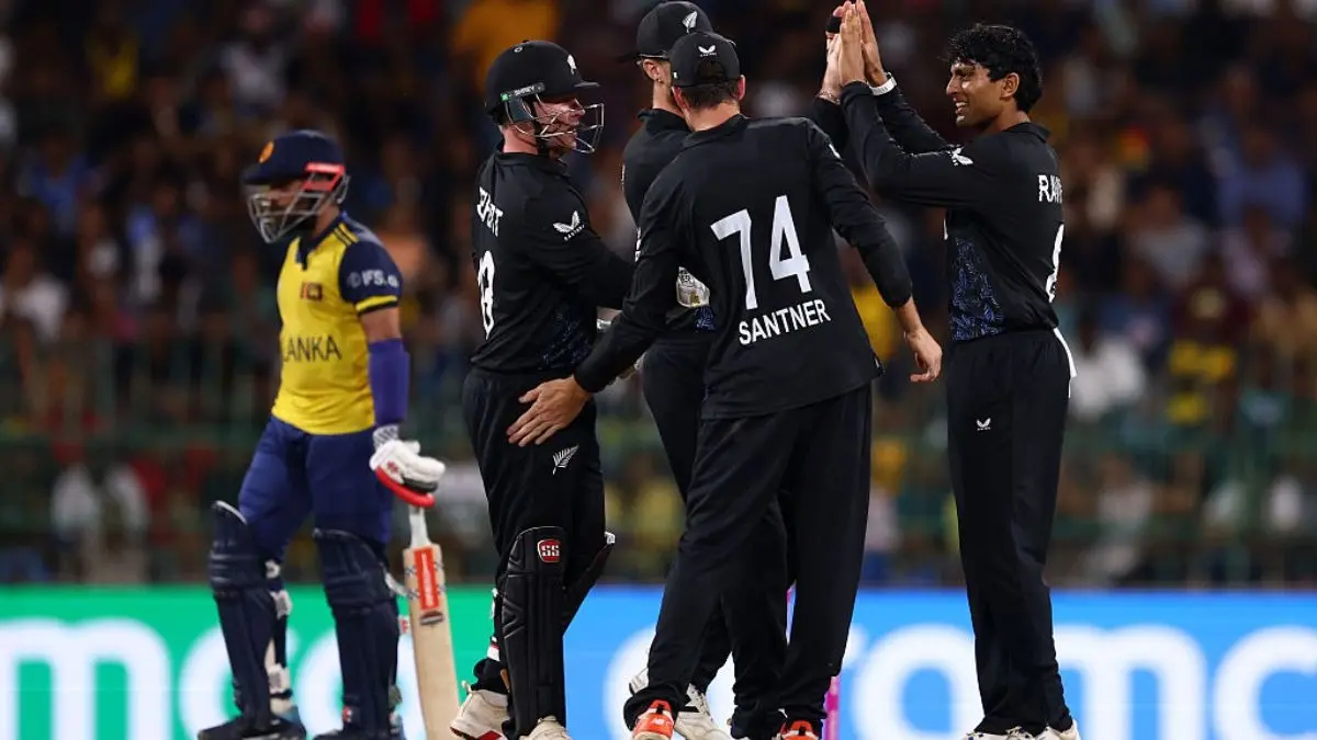 SL vs NZ: रचिन रविंद्र के आगे श्रीलंका नेस्तनाबूद, न्यूजीलैंड 61 रन से जीता मैच, सेमीफाइनल की रेस से श्रीलंका बाहर New Zealand vs Sri Lanka T20 World Cup 2026