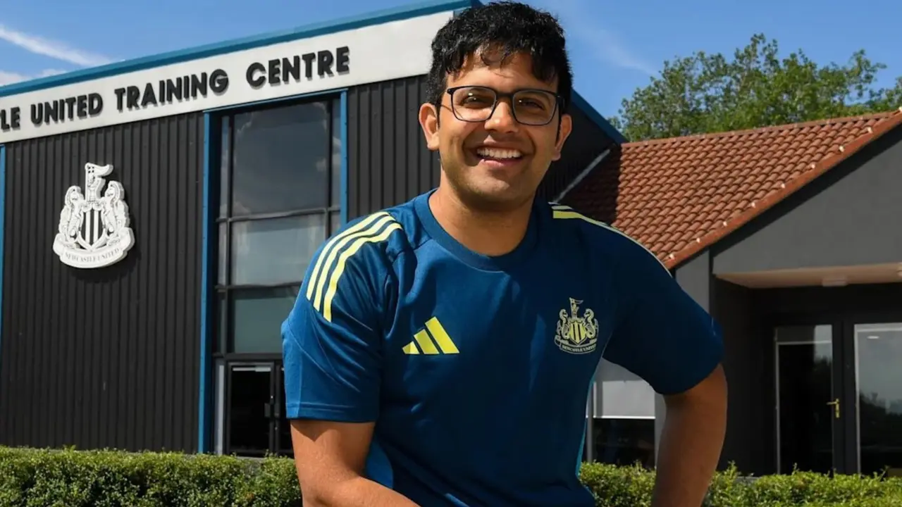 Newcastle United's new technical director Sudarshan Gopaladesikan.