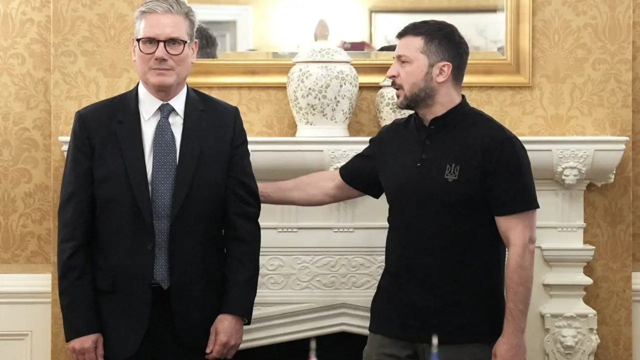 UK PM Starmer Vows Strong Support for Ukraine at NATO Summit UK PM Starmer