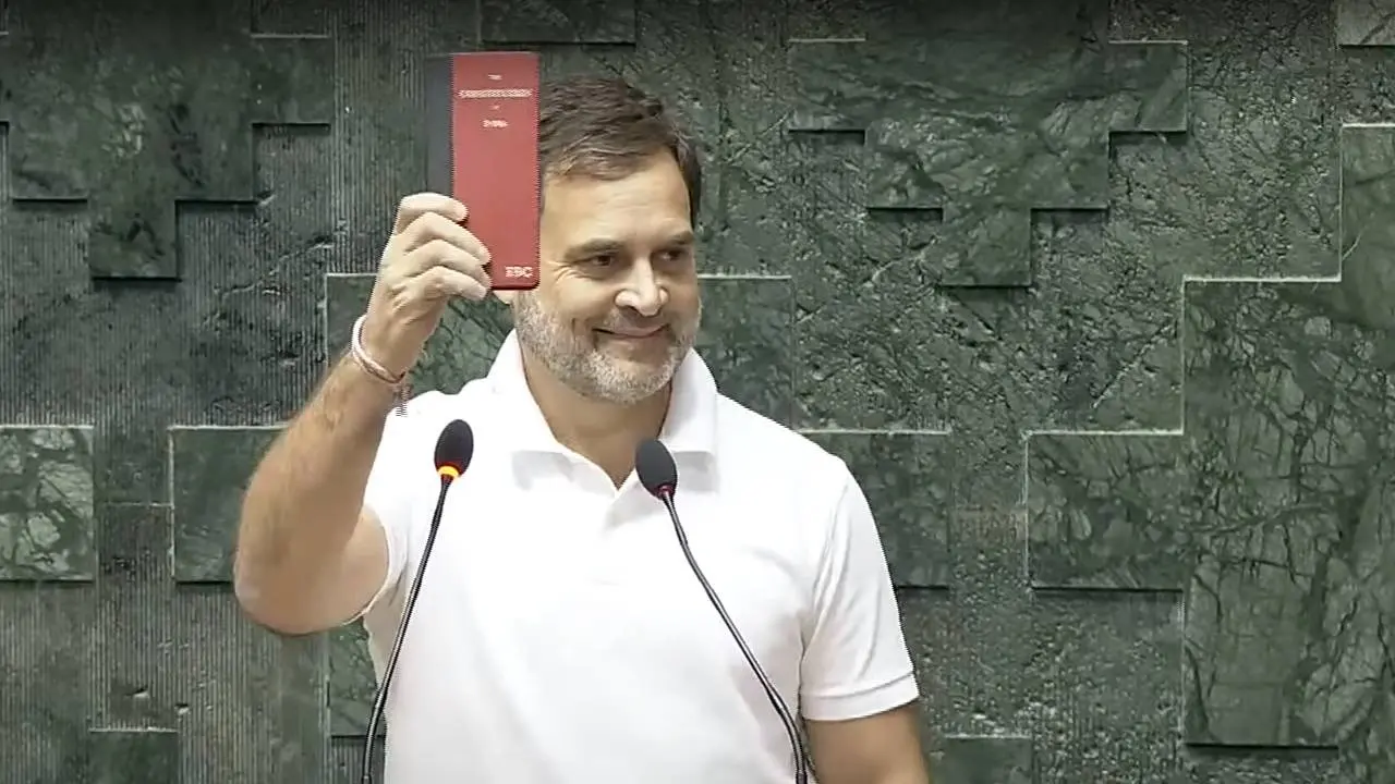 Rahul Gandhi takes oath as Lok Sabha MP