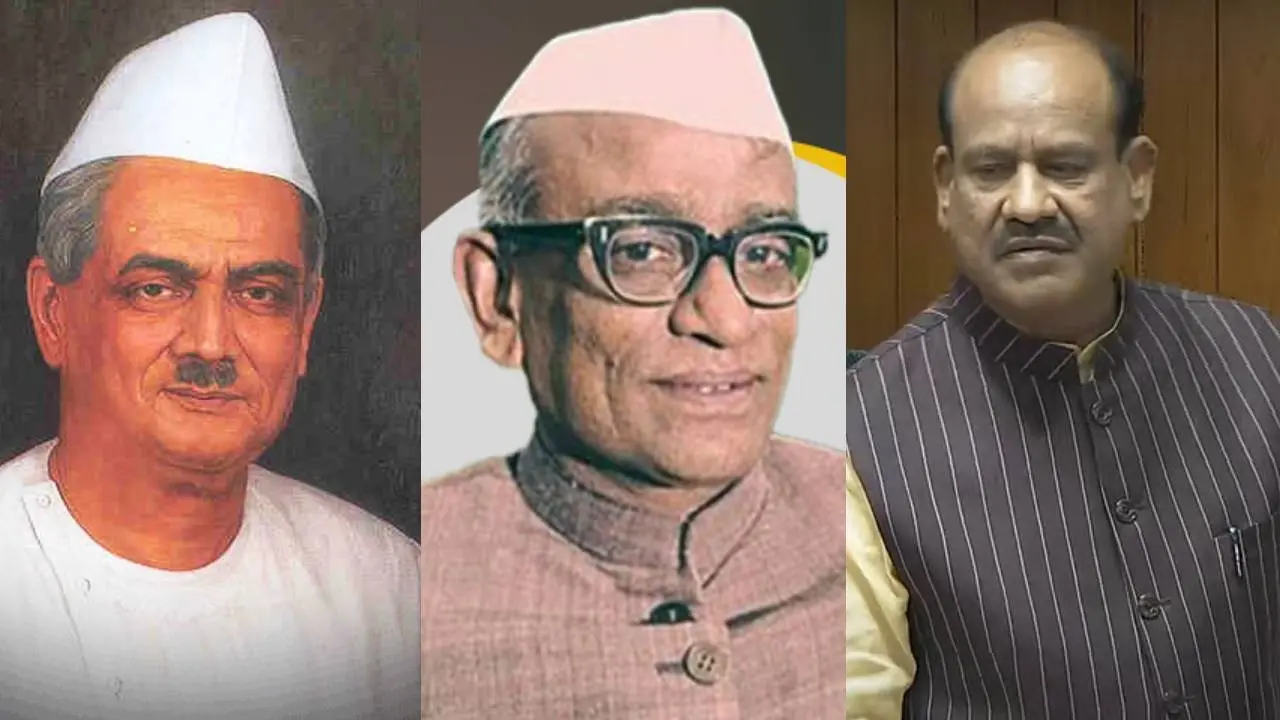 GV Mavalankar, Neelam Sanjeev Reddy, Om Birla