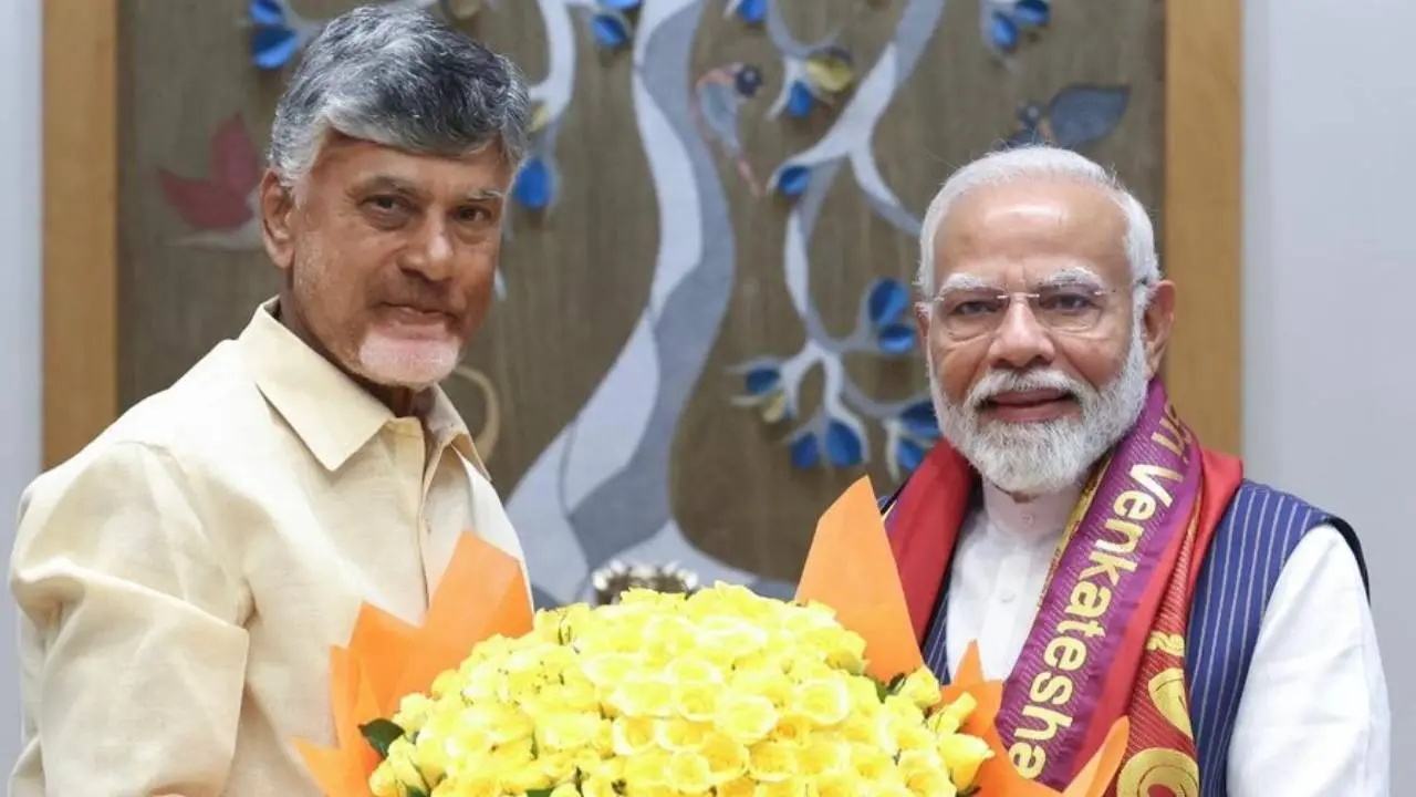 PM Narendra Modi-Andhra Pradesh CM Chandrababu Naidu