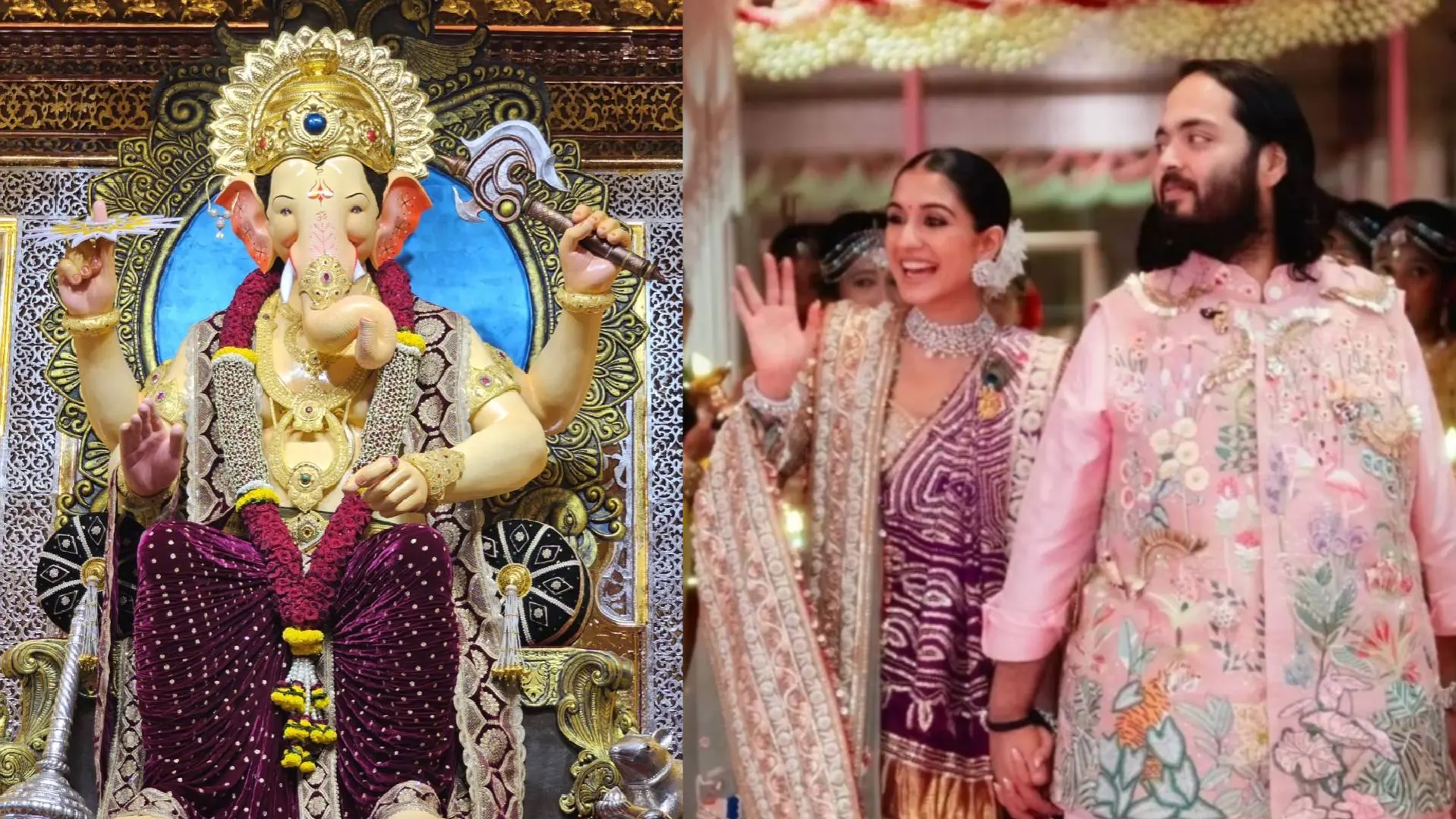 गणेश चतुर्थी पर अनंत अंबानी ने लालबागचा राजा को दान किया 20 किलो सोने का मुकुट, करोड़ों में है कीमत