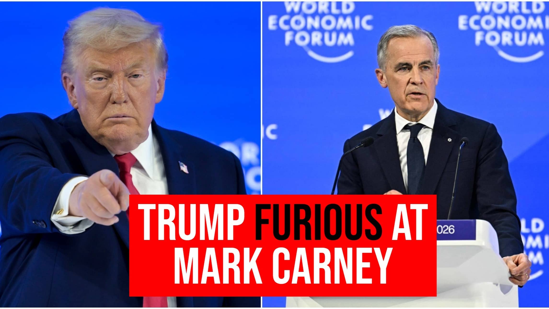 'Next Time You Make Statements...': Trump Furious At Canada PM Mark Carney Over Viral Davos Speech