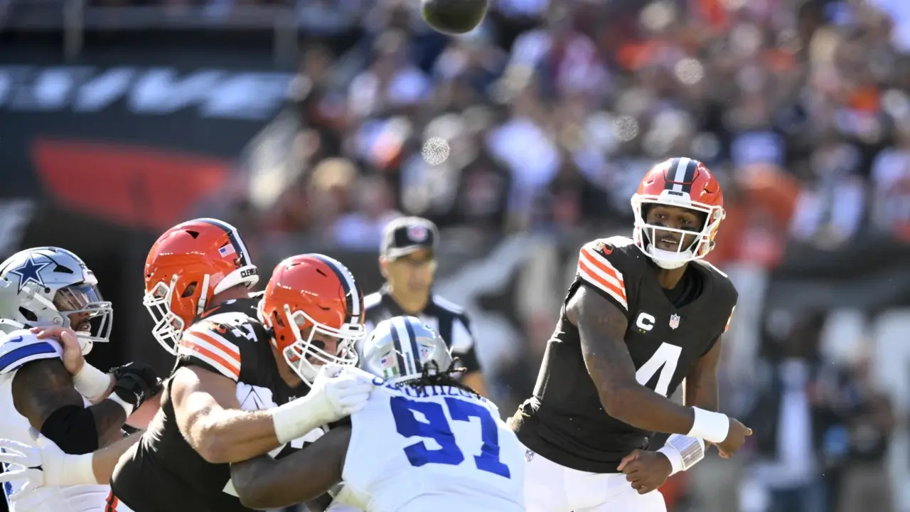 NFL averaged 21 million viewers per game for opening week, its highest on record NFL investigating lawsuit filed against Browns quarterback Deshaun Watson, accused of sexual assault