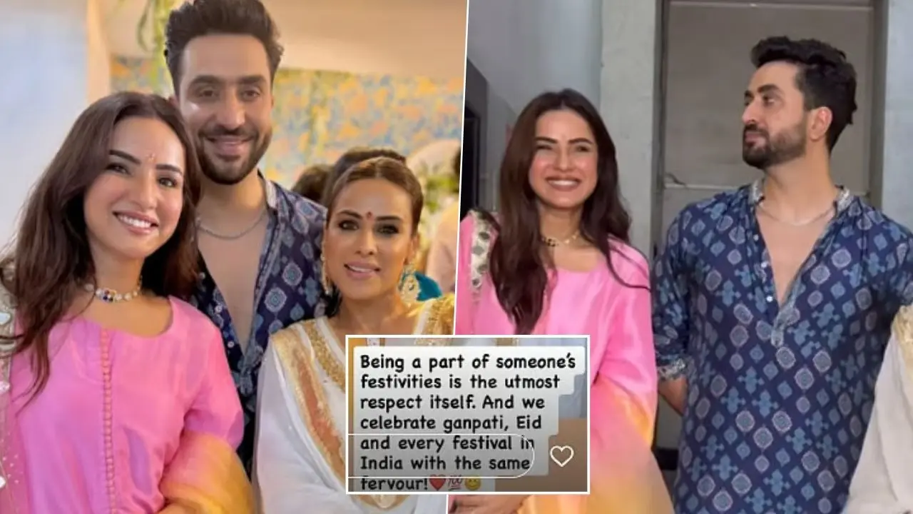 Nia Sharma Defends Aly Goni For Not Chanting 'Ganpati Bappa Morya' During Ganesh Chaturthi Celebrations Amid Backlash: Being A Part Of Someone's Festivities Is... Nia Sharma Defends Aly Goni For Not Chanting 'Ganpati Bappa Morya' During Ganesh Chaturthi Celebrations Amid Backlash: Being A Part Of Someone's Festivities Is...