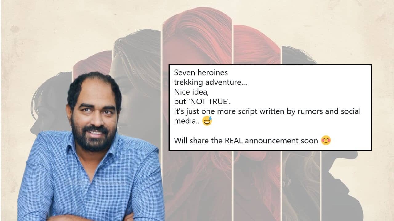 Nice Idea, But Not True: Ghaati Director Krish Jagarlamudi On Rumours Of Casting 7 Heroines In Next Movie