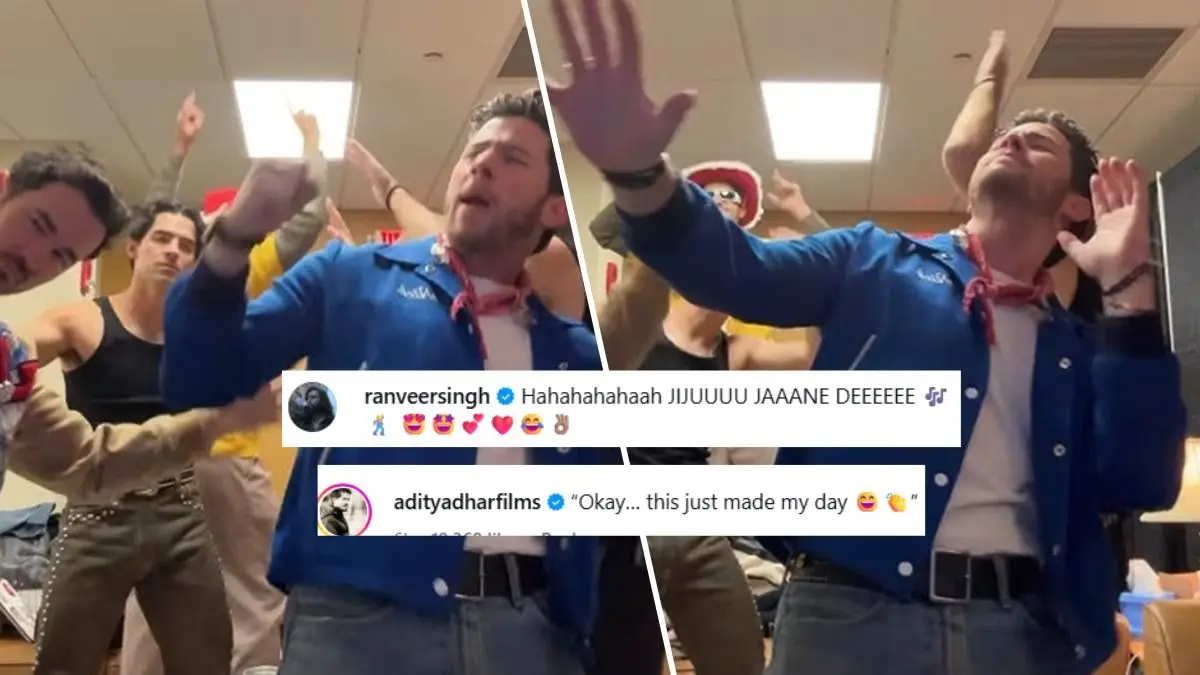 Nick Jonas grooves to Dhurandhar song