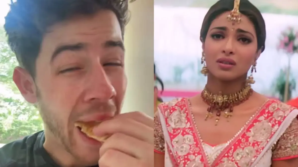 Nick Jonas video on song 'Teri Dulhan Sajaungi'